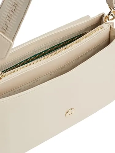Tommy Hilfiger Shoulder Crossover borsa donna tracolla nero