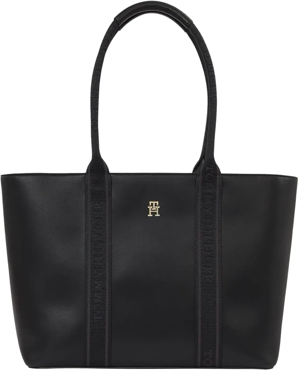 Tommy Hilfiger Logotape AW0AW17198 tote nera