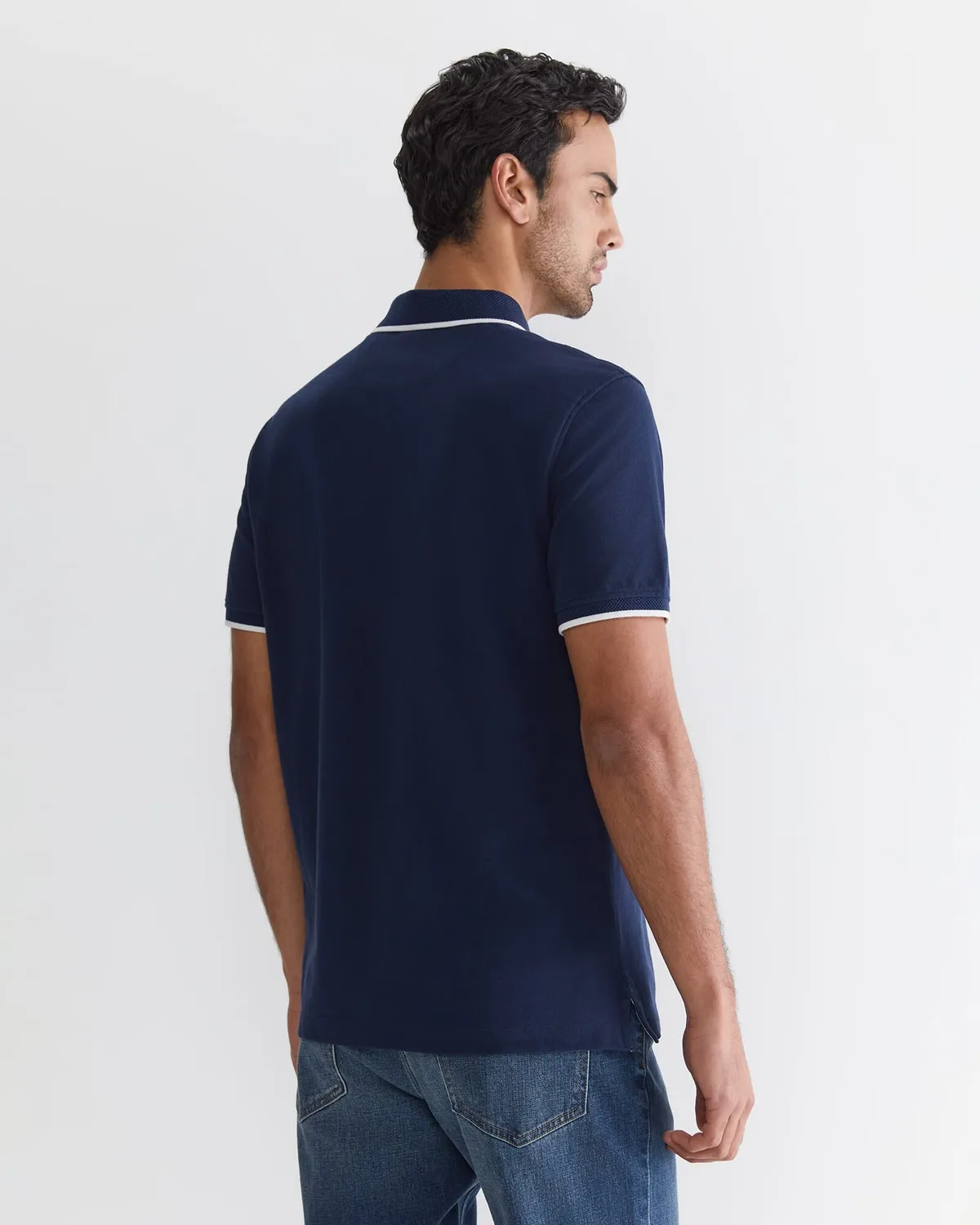 Sportscraft SC Tipped Pique 207493G1 polo uomo cotone