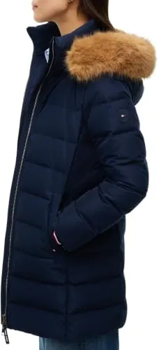Tommy Hilfiger Heritage Tyra piumino donna M nero trapuntato
