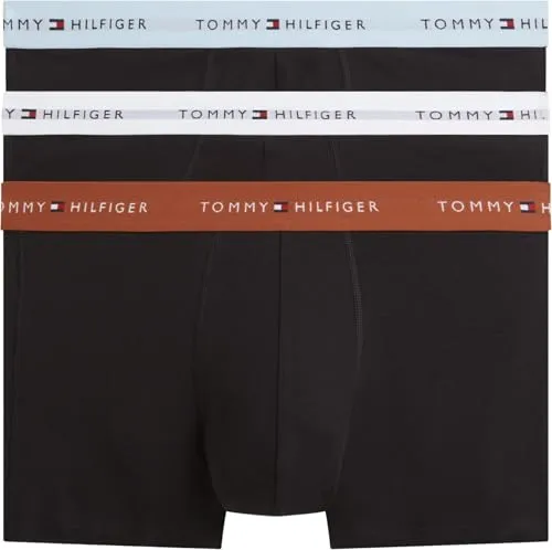 Tommy Hilfiger UM0UM03890 boxer uomo 3 pezzi blu taglia M