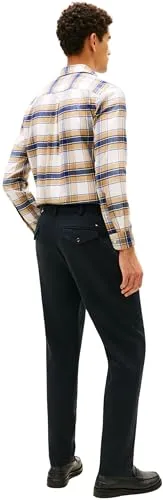 Tommy Hilfiger Harlem MW0MW40340 pantaloni casual twill neri