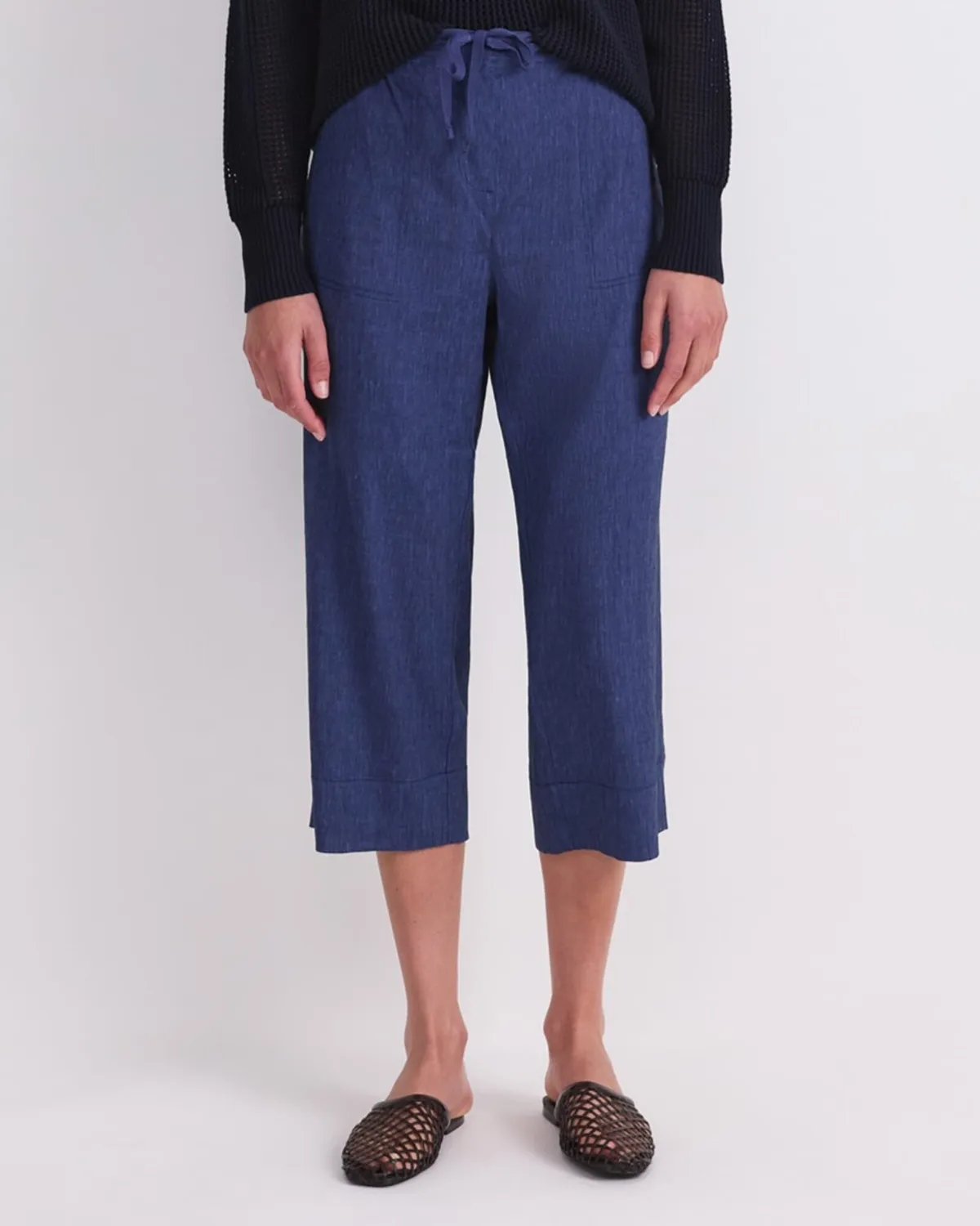 Sportscraft Rosa 116295 pantaloni lino corti donna