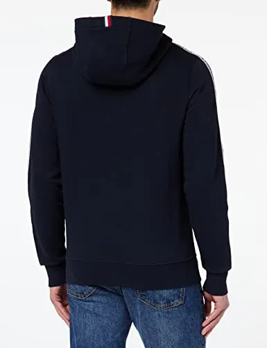 Tommy Hilfiger Prep Tape MW0MW29578 hoodie uomo cappuccio logo