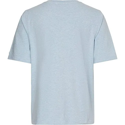 Tommy Hilfiger Reg NYC Roundall Top Donna Manica Corta Girocollo