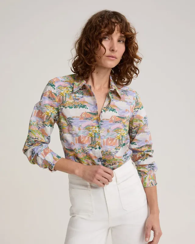 Sportscraft Coastal Parade camicia donna cotone Liberty