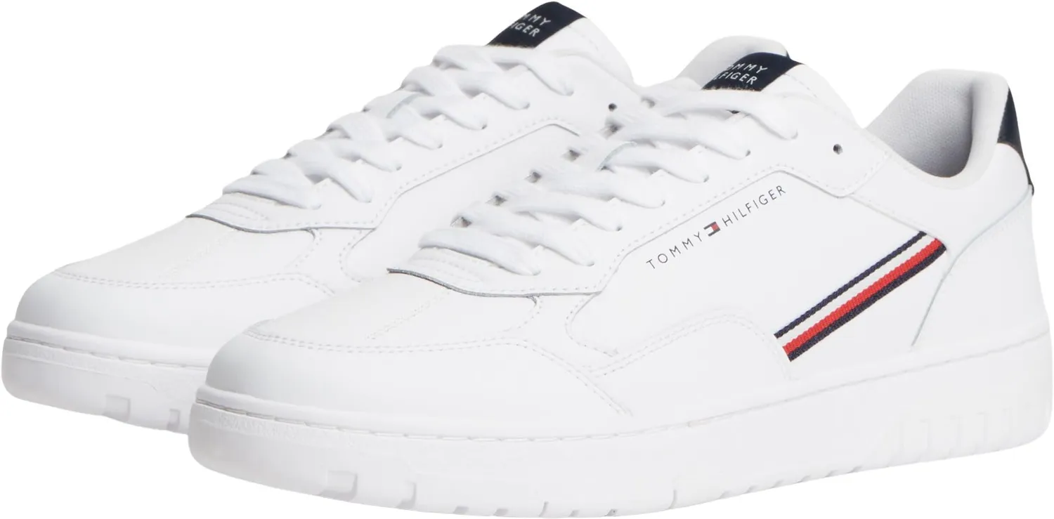 Tommy Hilfiger Basket FM0FM06091 sneakers uomo basse strisce