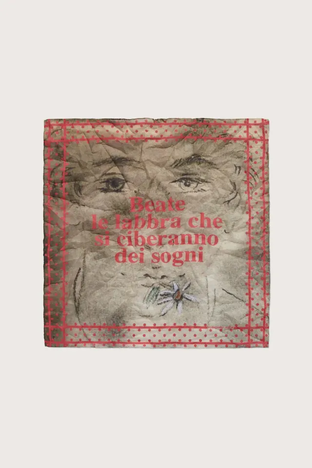 Massimo Alba Hanky1 fazzoletto uomo cremisi voile