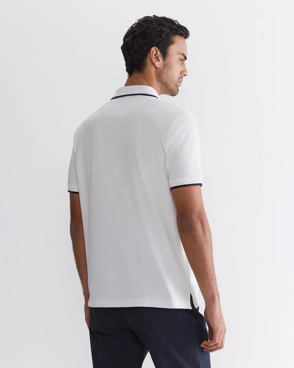 Sportscraft SC Tipped Pique Polo polo cotone piqué