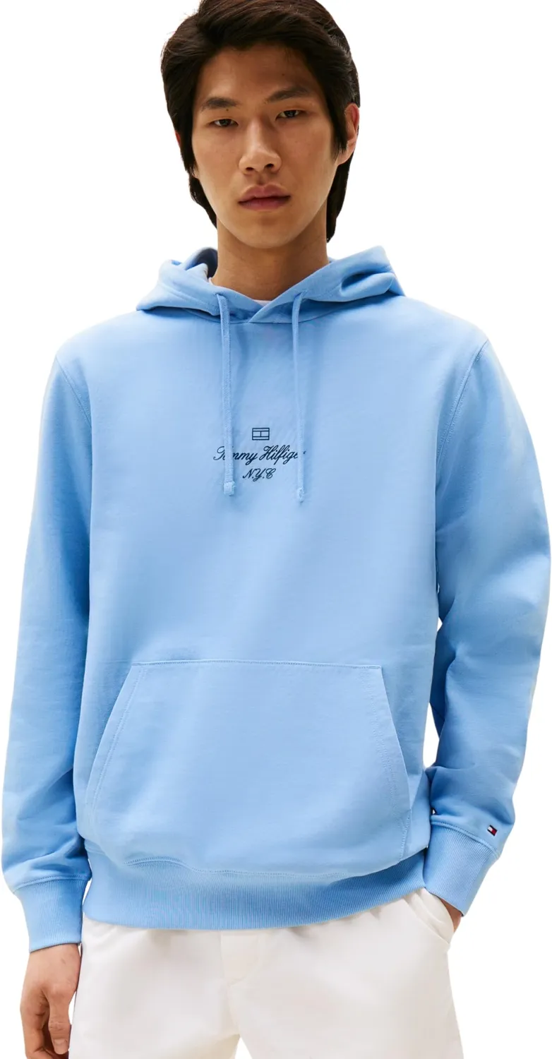 Tommy Hilfiger Outline Flag MW0MW39372 felpa cappuccio L