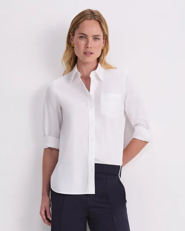 Sportscraft Oxford camicia cotone manica lunga regular