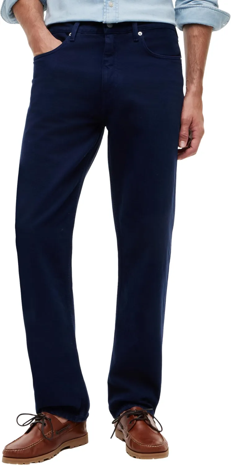 Tommy Hilfiger Jeans Dritti Uomo Taglio Regular Blu