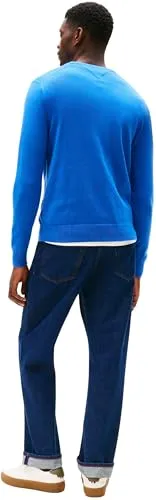 Tommy Hilfiger Essential Cotton Pullover Blu XXL