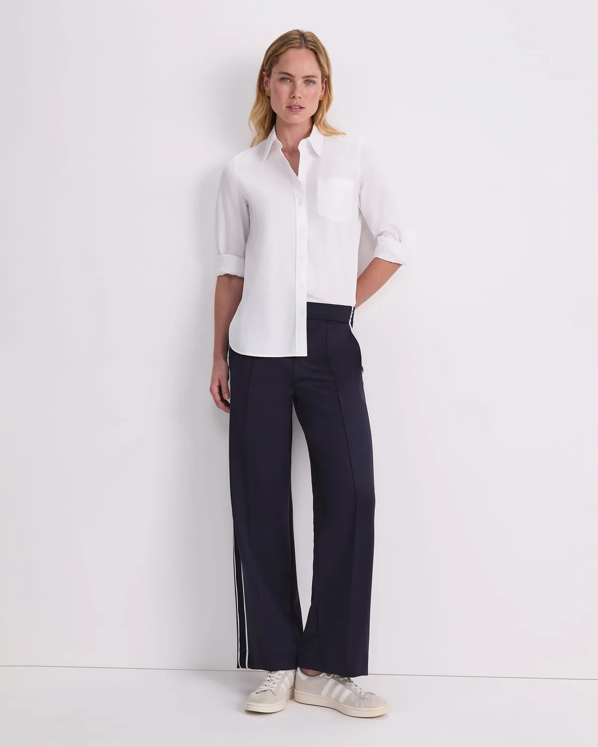 Sportscraft Oxford camicia cotone manica lunga regular
