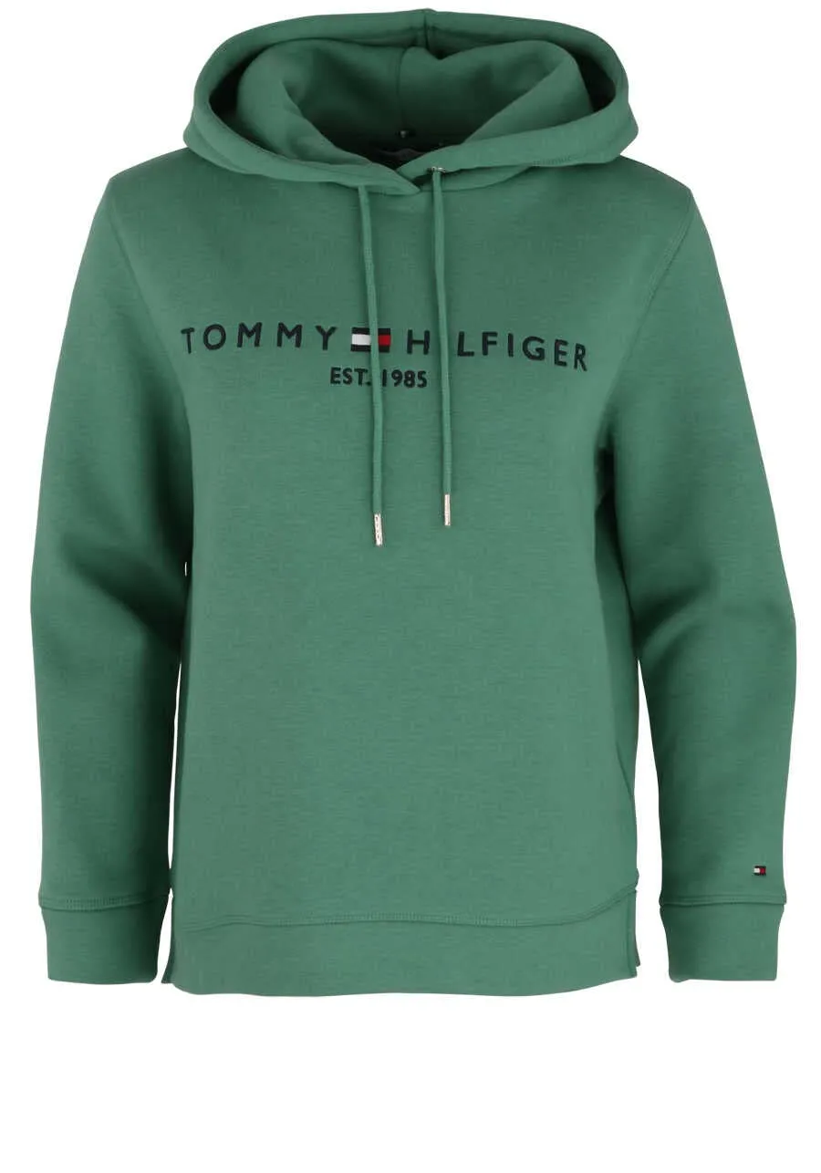 Tommy Hilfiger Felpa Donna con Cappuccio Rosa Pastel Pink XS