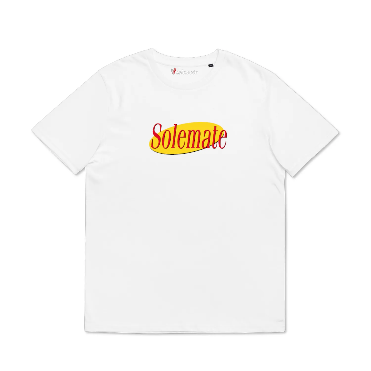 Solemate STV Jerry t-shirt bianca cotone biologico