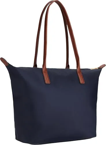 Tommy Hilfiger Popette Tote borsa donna blu Space Blue capiente
