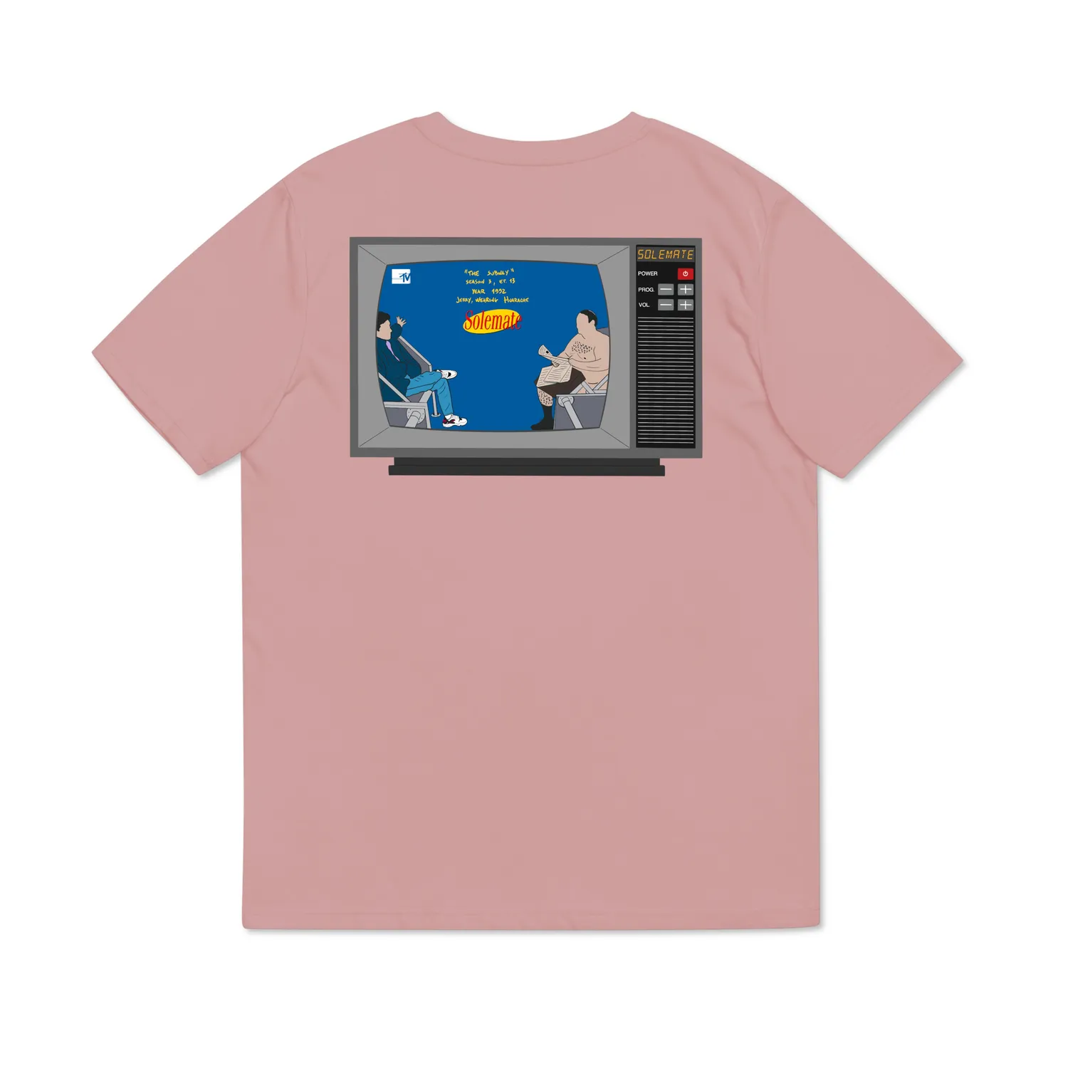 Solemate STV Jerry t-shirt bianca cotone biologico