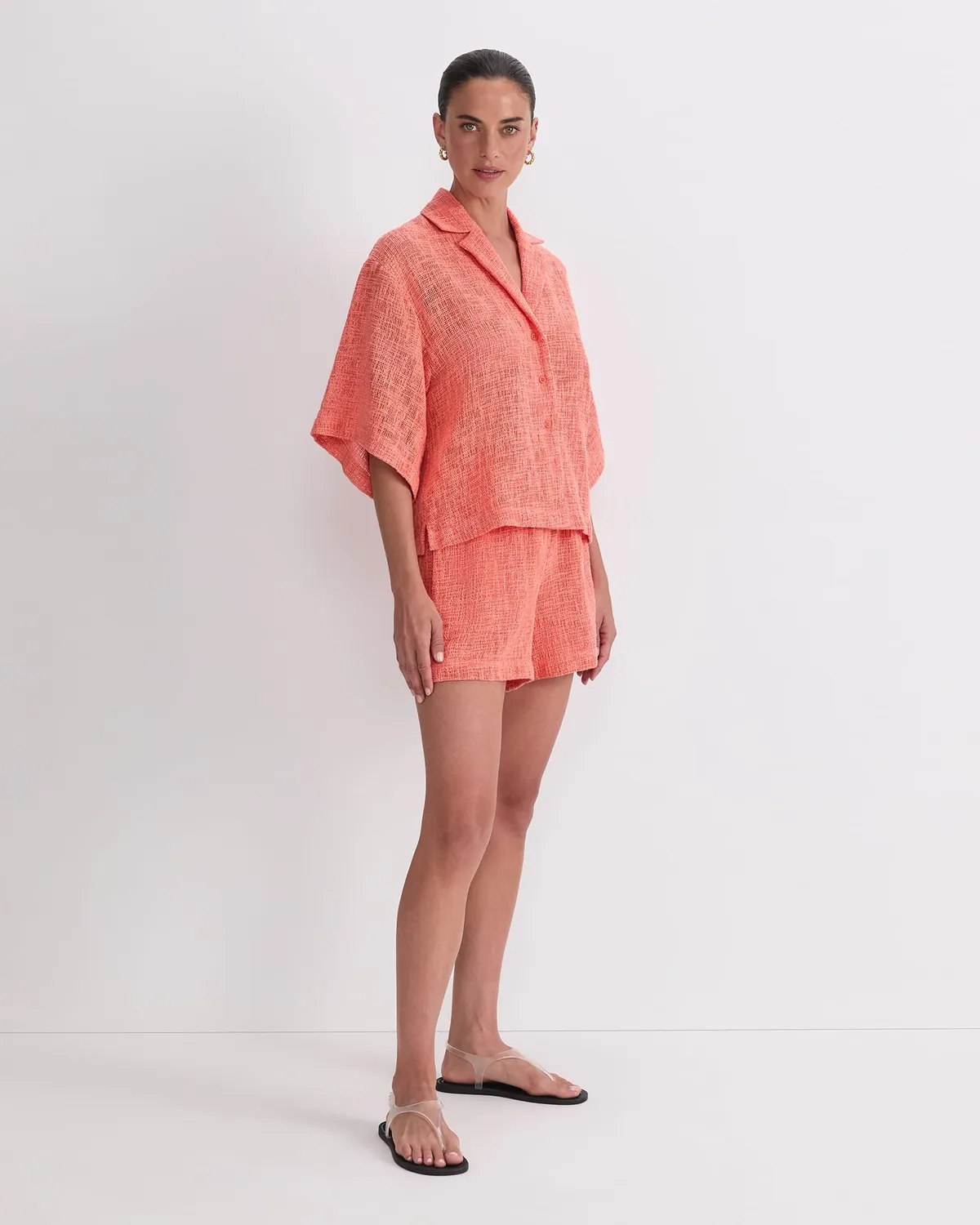 Sportscraft Holiday Shirt camicia collo camp donna