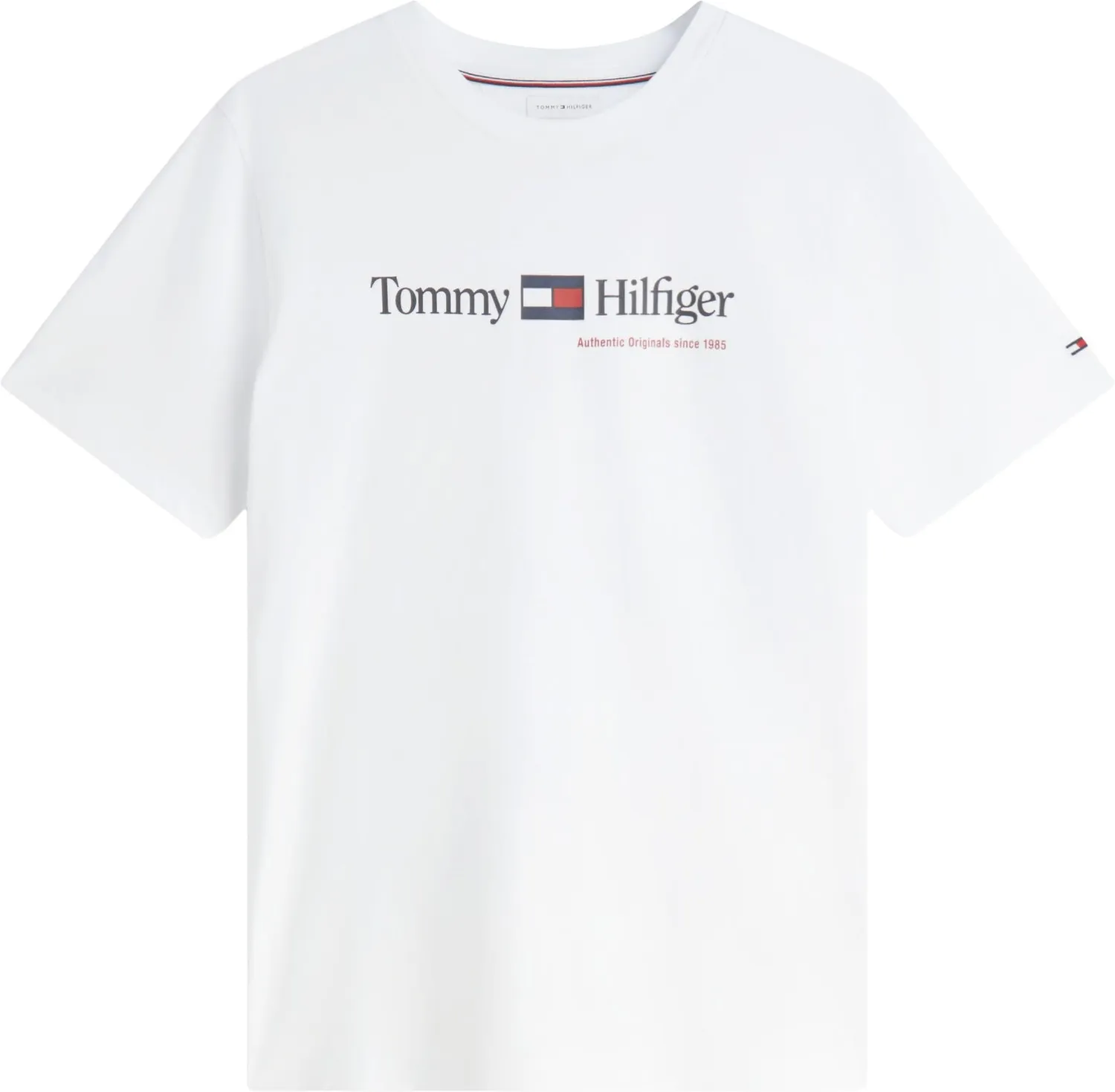 Tommy Hilfiger Brand Love MW0MW44875 t-shirt rossa grafica