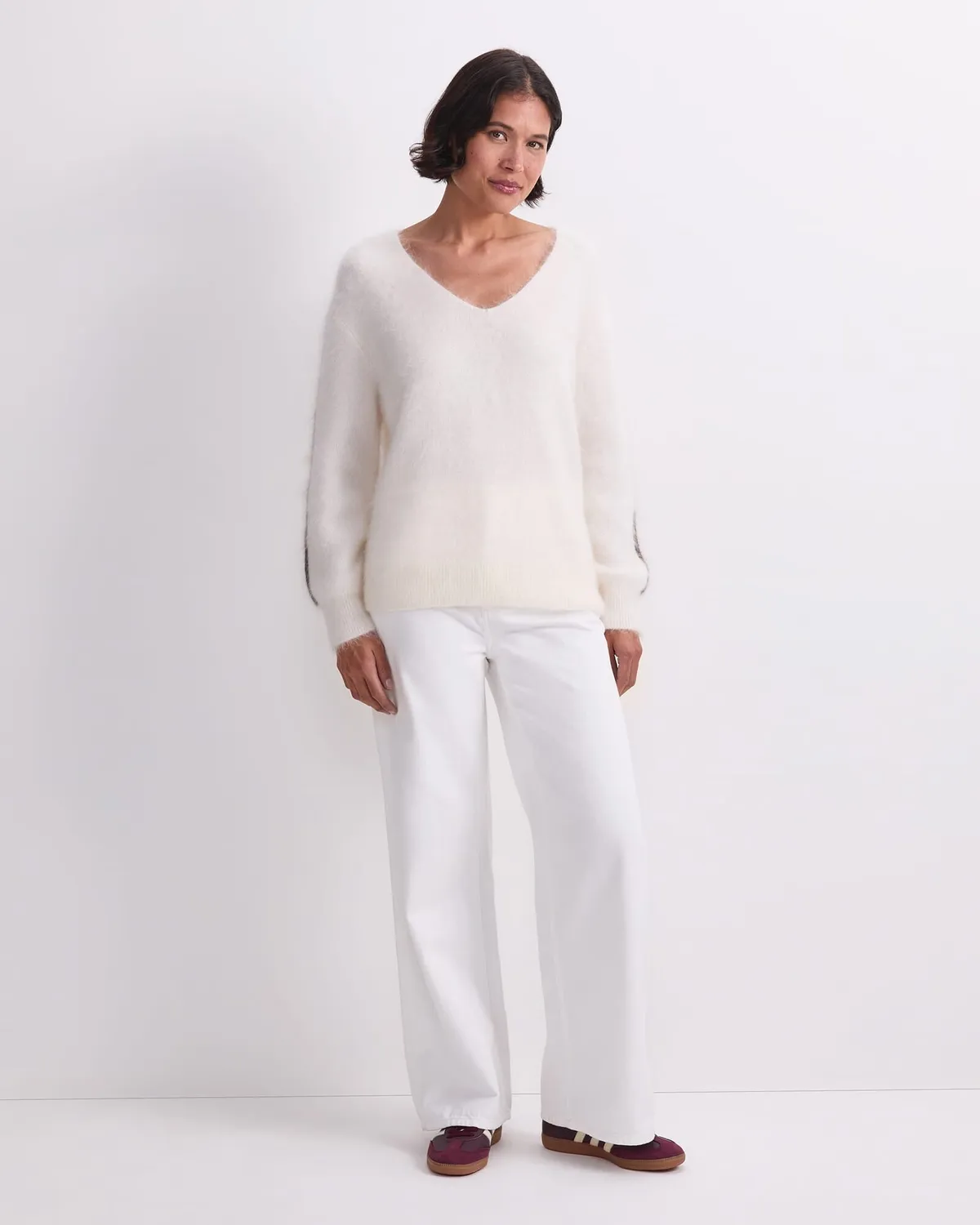 Sportscraft Tatiana Mohair maglione donna scollo V