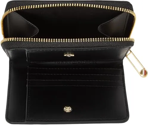 Tommy Hilfiger Soft Logotape Portafoglio Piccolo Nero