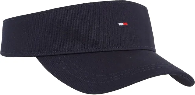 Tommy Hilfiger Essential Flag Visor cappello donna visiera regolabile