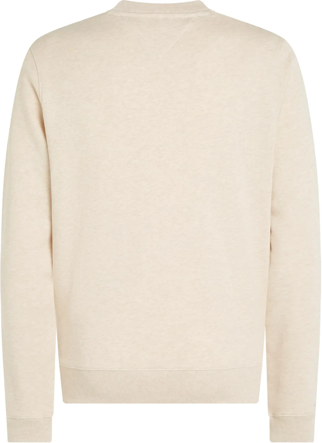 Tommy Hilfiger felpa girocollo uomo cotone grigia