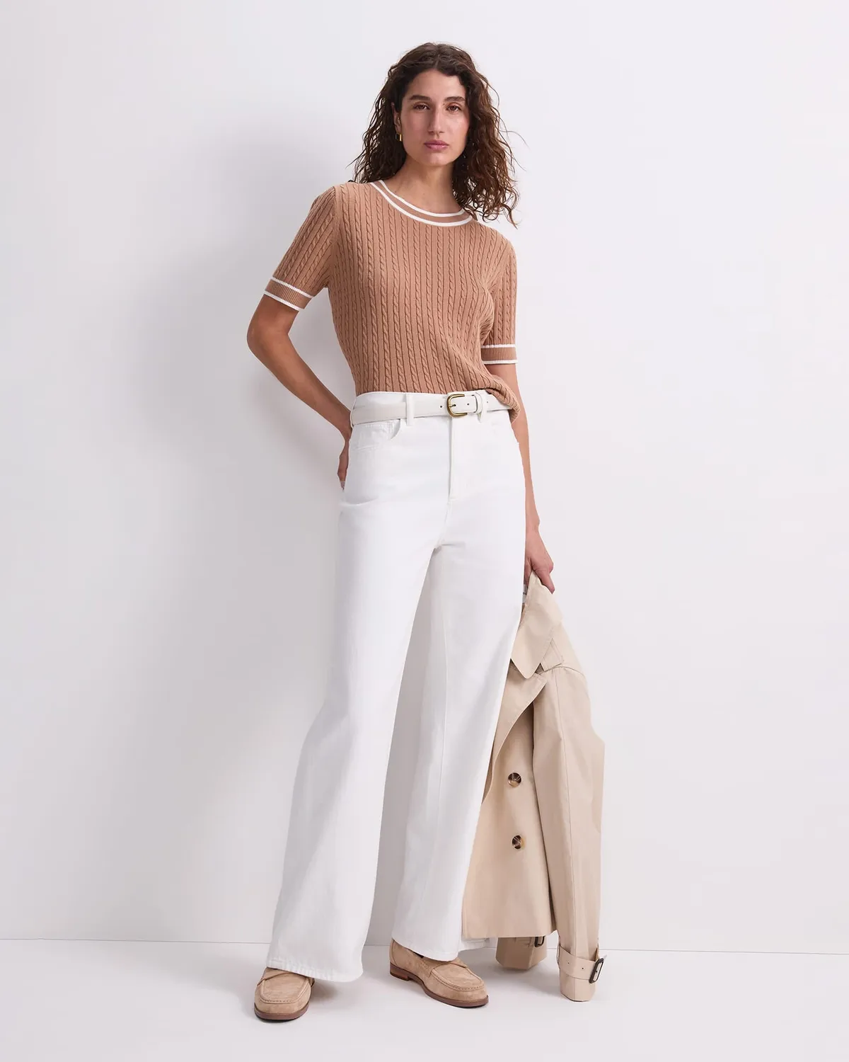 Sportscraft Elka Baby Cable Knit maglia in cotone