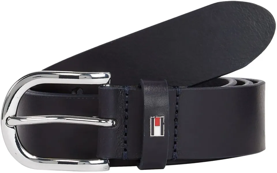 Tommy Hilfiger New Danny Belt cintura donna pelle taglia 95 logo