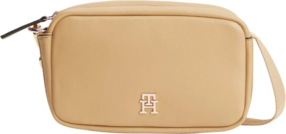 Tommy Hilfiger TH Logotape AW0AW18741 borsa donna kaki