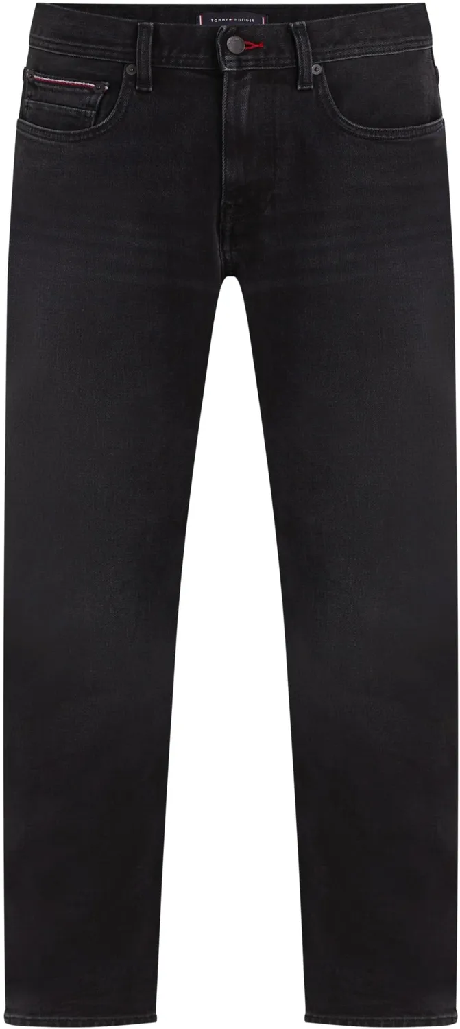 Tommy Hilfiger Straight Fit jeans uomo neri 38W/36L