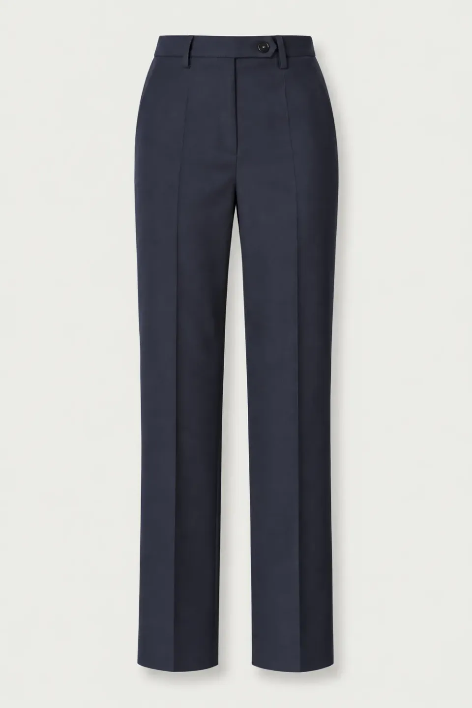 Massimo Alba Illinois pantaloni donna blu lana vergine