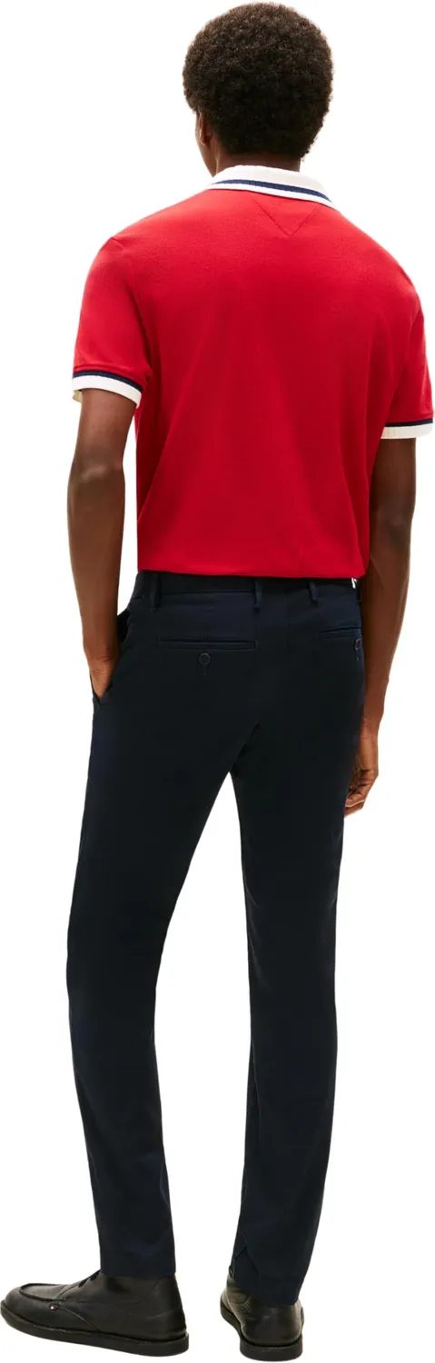 Tommy Hilfiger Bleecker 1985 chino uomo blu cotone pima