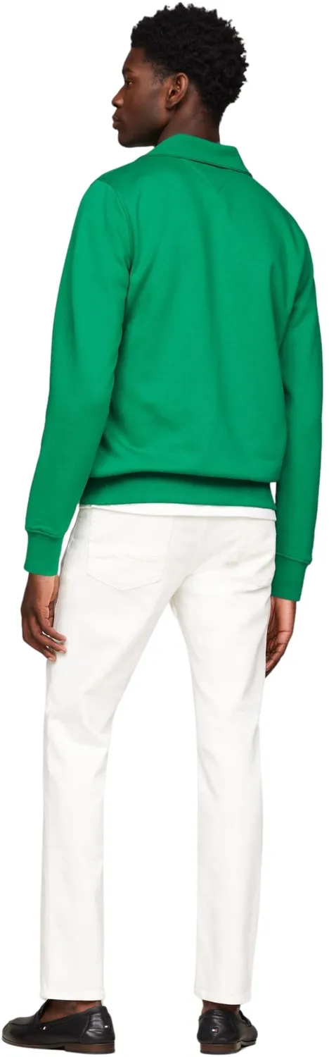 Tommy Hilfiger Logo Zip cardigan uomo cerniera