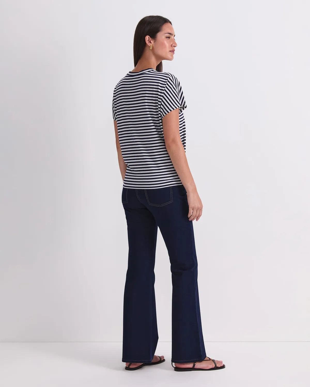 Sportscraft Chloe Lurex T-shirt donna righe lurex