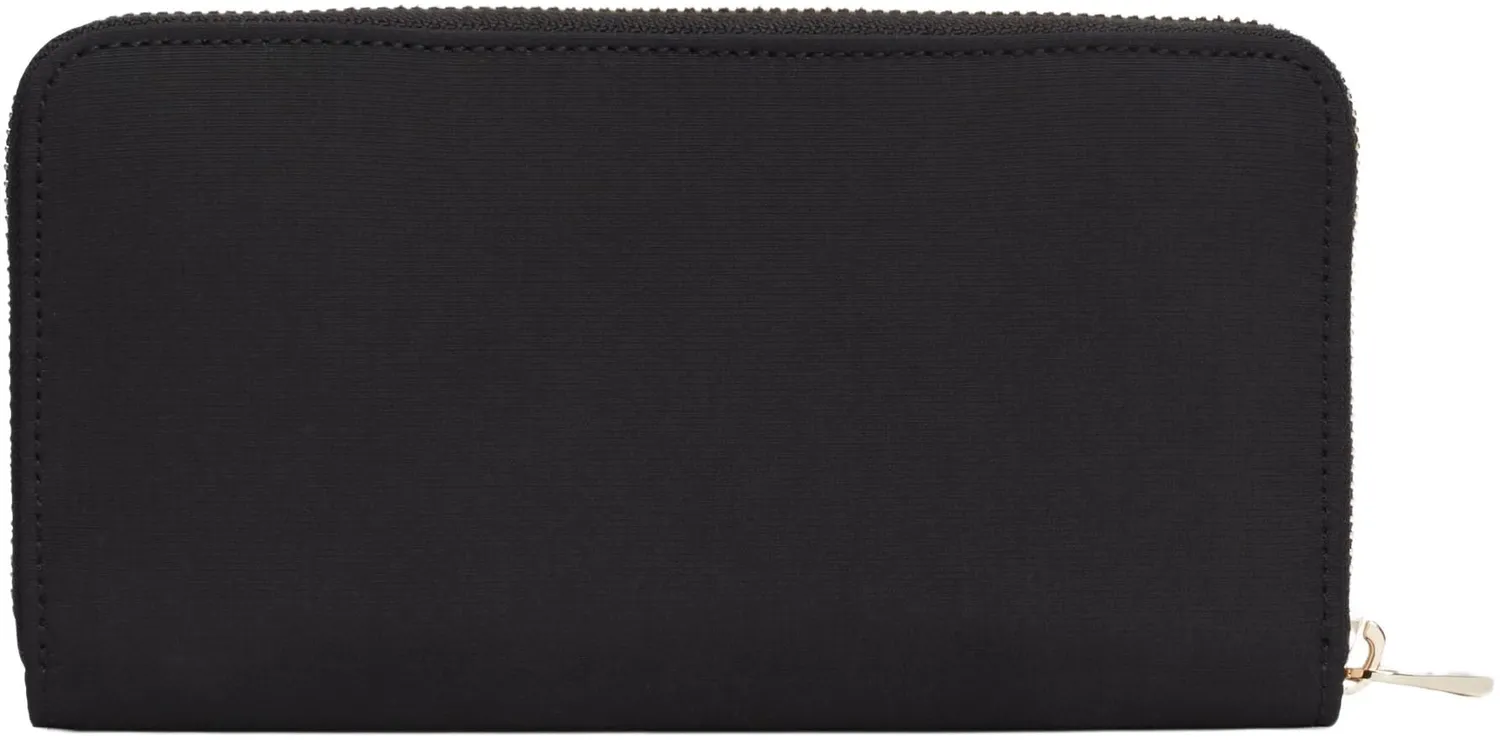 Tommy Poppy Large Portafoglio Zip Nero 19 cm Donna