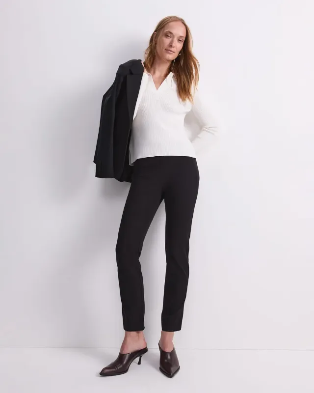 Sportscraft Felicity Flat Front pantaloni donna slim