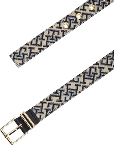 Tommy Hilfiger Th Square 2.5 Jacquard cintura 85 cm