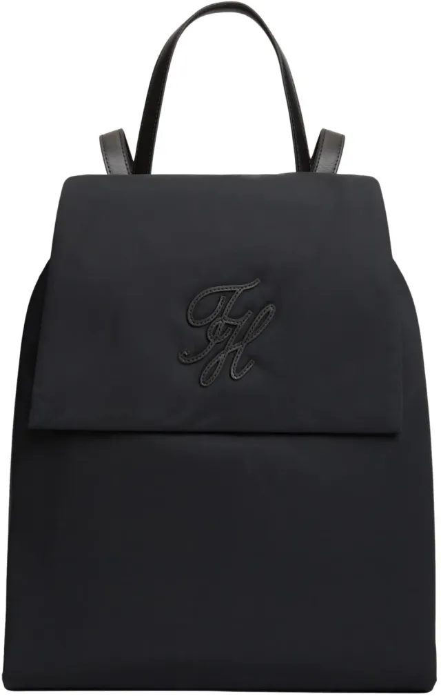 Tommy Hilfiger Elevated Nylon Zaino Donna Nero Unica