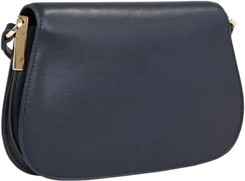 Tommy Hilfiger borsa tracolla donna con patta blu