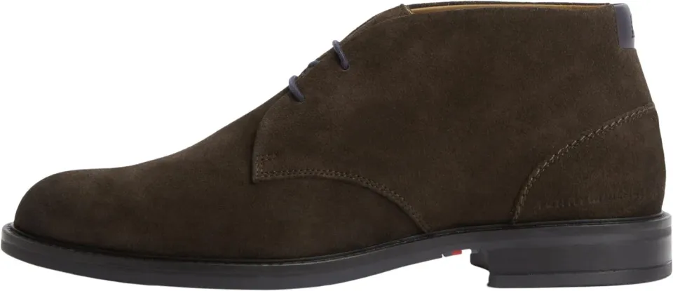 Tommy Hilfiger Dressy Suede Lace Boot FM0FM05951 stivali cocoa