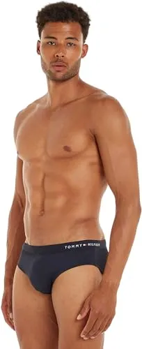 Tommy Hilfiger slip bagno uomo corto blu Desert Sky