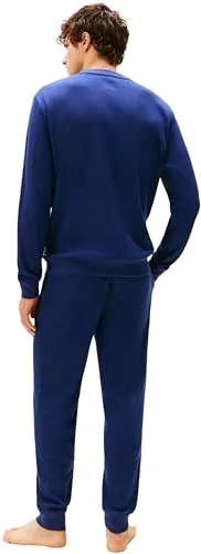 Tommy Hilfiger Waffle felpa uomo girocollo taglia L