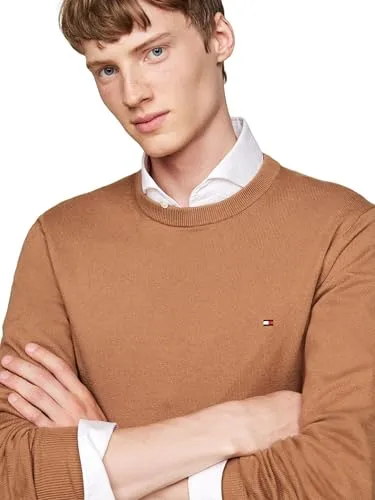 Tommy Hilfiger Crew Neck maglione beige 3XL girocollo