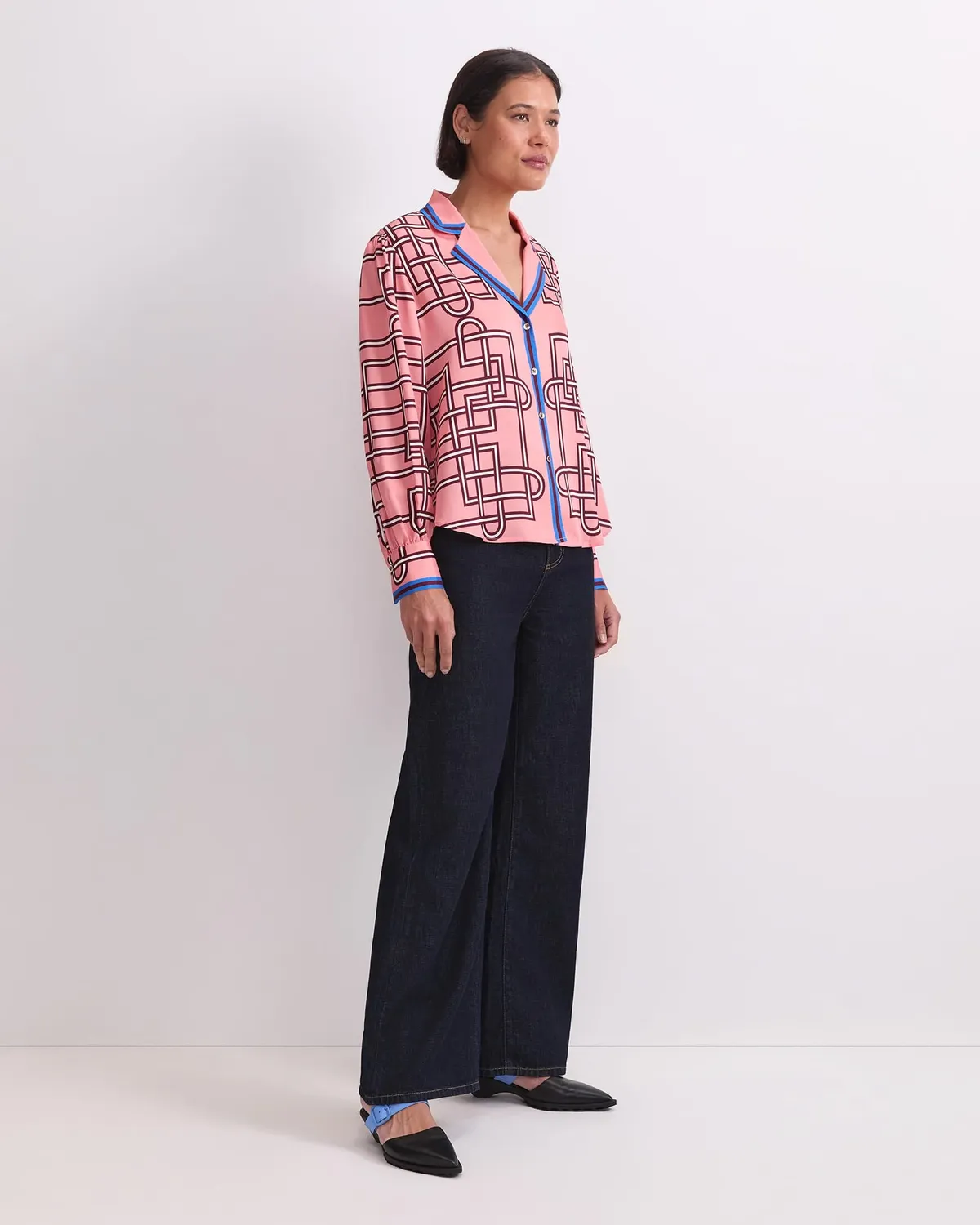 Sportscraft Rhodes Print camicia donna viscosa foulard