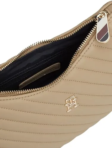 Tommy Hilfiger Poppy Reform borsa spalla donna beige tracolla