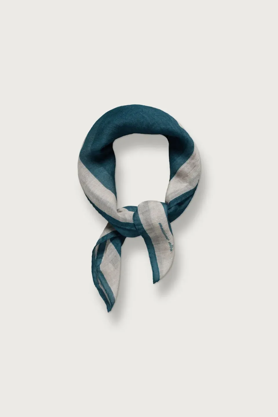 Massimo Alba Bandana calce cashmere seta unisex