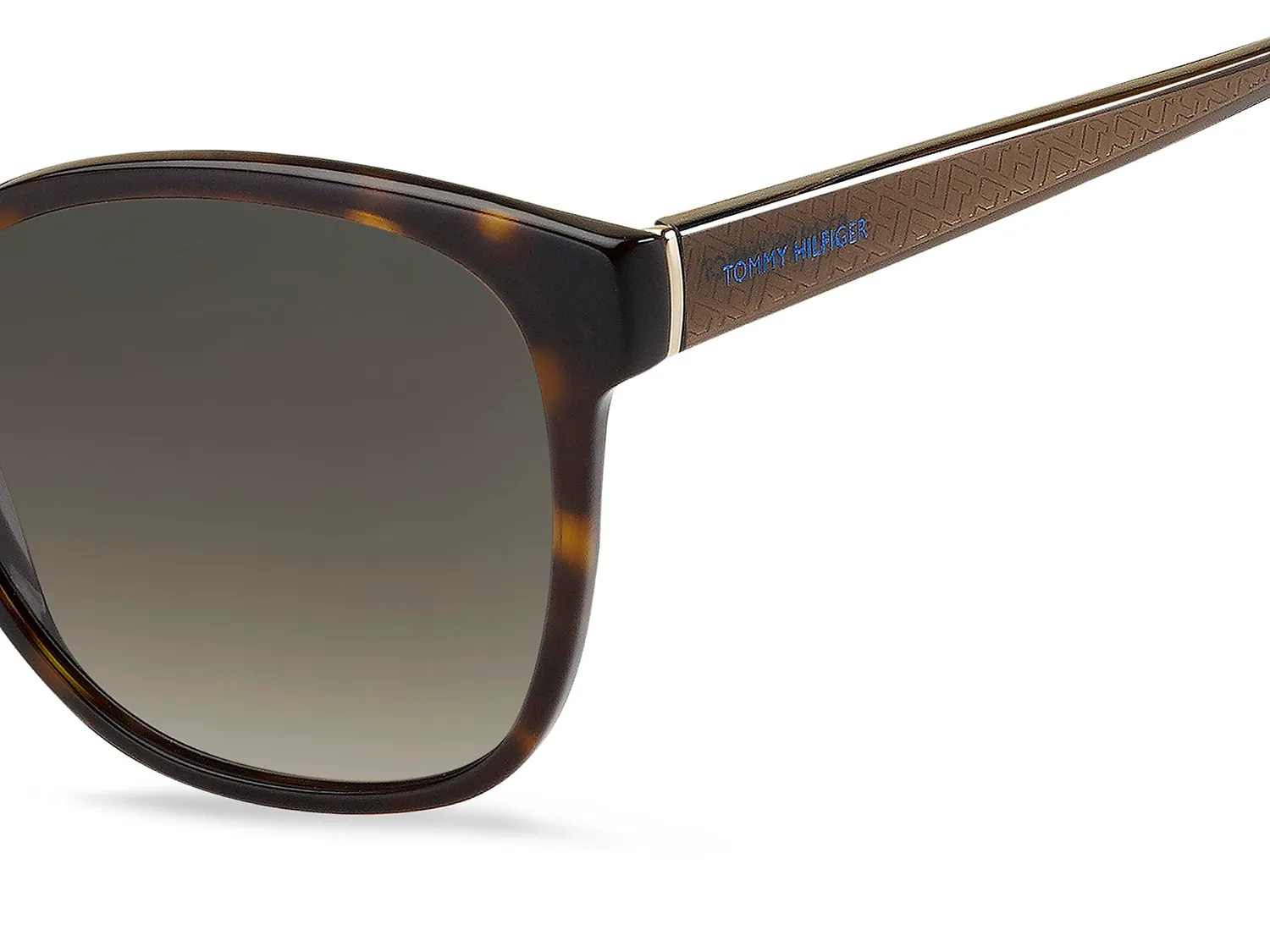 Tommy Hilfiger TH 1811/S occhiali da sole avana scuro sfumato