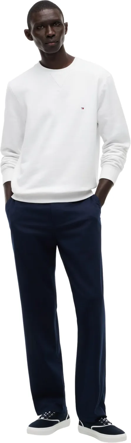 Tommy Hilfiger Essential Fleece MW0MW37232 felpa uomo nero cotone